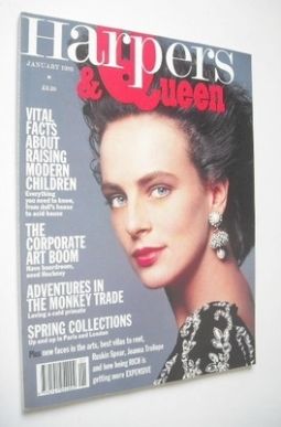 <!--1989-01-->British Harpers & Queen magazine - January 1989