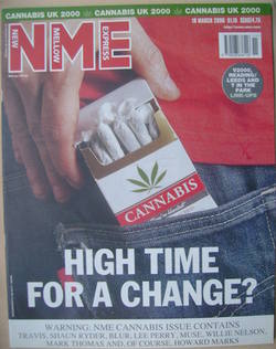 <!--2000-03-18-->NME magazine - High Time For a Change? cover (18 March 200
