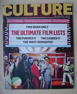 Culture magazine - The Ultimate Film Lists cover (6 March 2011)