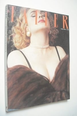 Tatler magazine - November 1986  - Susie Kydd cover