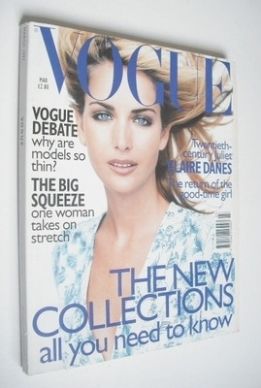British Vogue magazine - March 1997