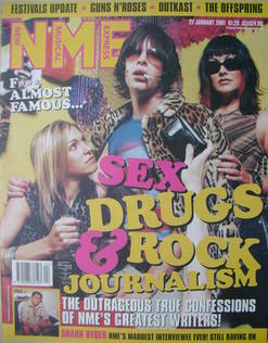 NME magazine - 27 January 2001