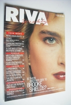 Riva magazine - 18 October 1988 - Brooke Shields cover