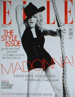 British Elle magazine - May 2008 - Madonna cover