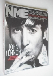 NME Magazine - John Lennon cover (11 December 2010)