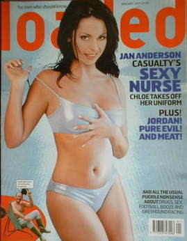 <!--2001-01-->Loaded magazine - Jan Anderson cover (January 2001)