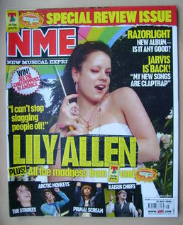 NME magazine - Lily Allen cover (15 July 2006)