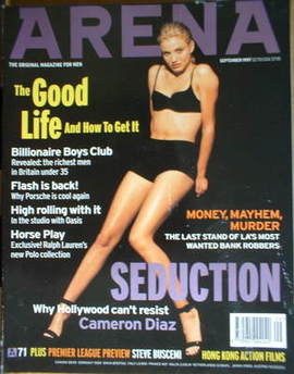 Arena magazine - September 1997 - Cameron Diaz cover