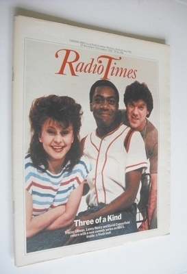 <!--1982-11-27-->Radio Times magazine - Three Of A Kind cover (27 November 