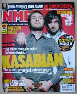 NME magazine - Kasabian cover (8 July 2006)
