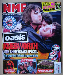 NME magazine - Oasis cover (5 August 2006)