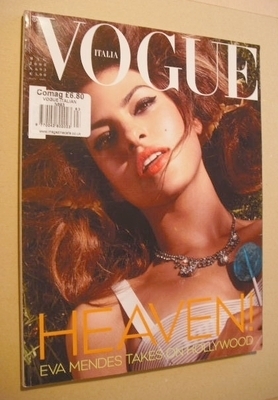 <!--2008-05-->Vogue Italia magazine - May 2008 - Eva Mendes cover