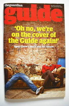 The Guardian Guide magazine - Robert Webb and David Mitchell cover (12 Sept
