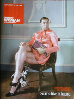 Observer Woman magazine - David Walliams cover (October 2008 - No 34)