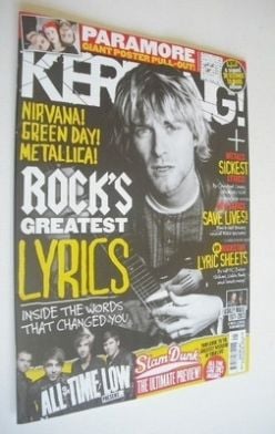 Kerrang magazine - Kurt Cobain cover (25 May 2013 - Issue 1467)