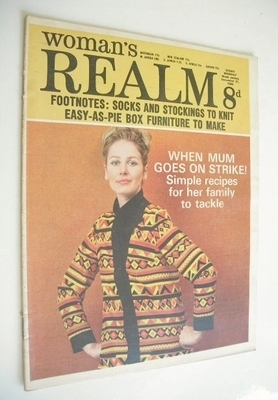 Woman's Realm magazine (21 December 1968)