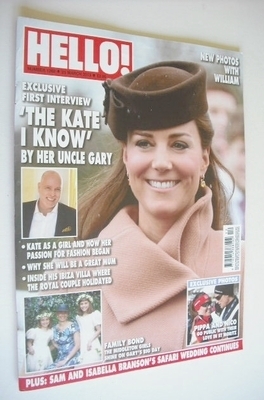 <!--2013-03-25-->Hello! magazine - Kate Middleton cover (25 March 2013 - Is
