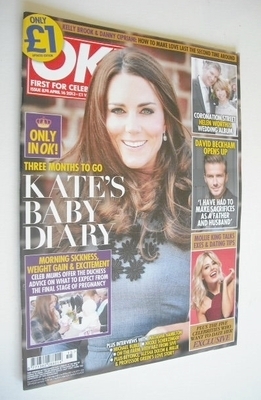 OK! magazine - Kate Middleton cover (16 April 2013 - Issue 874)