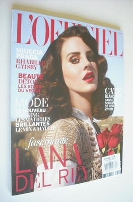 L'Officiel Paris magazine (April 2013 - Lana Del Rey cover)