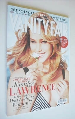 Vanity Fair magazine - Jennifer Lawrence cover (February 2013)