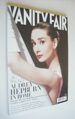 Vanity Fair magazine - Audrey Hepburn cover (May 2013)