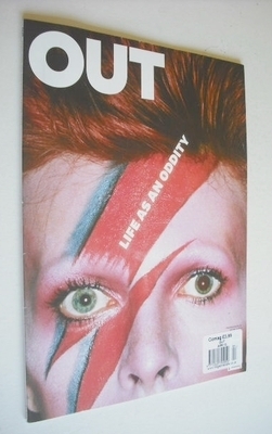 <!--2013-04-->Out magazine - David Bowie cover (April 2013)