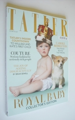 Tatler magazine - June 2013 - Royal Baby cover