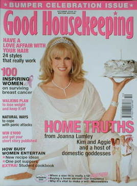 <!--2004-10-->Good Housekeeping magazine - Joanna Lumley cover (October 200