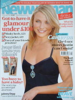 New Woman magazine - Cameron Diaz cover (September 2005)