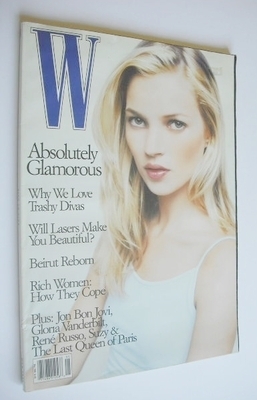 <!--1996-05-->W magazine - May 1996 - Kate Moss cover