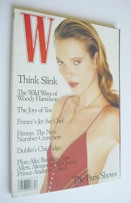 <!--1996-12-->W magazine - December 1996 - Kate Moss cover