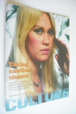 Culture magazine - Agnetha Faltskog cover (12 May 2013)