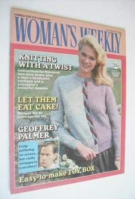 <!--1984-03-31-->Woman's Weekly magazine (31 March 1984 - British Edition)