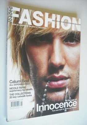 Loaded Fashion magazine (Spring/Summer 2002 - Calum Best cover)