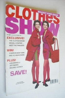 <!--1991-10-->Clothes Show magazine - October 1991