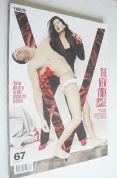 V magazine - Fall 2010 - Marina Abramovic and Tyson Ballou cover
