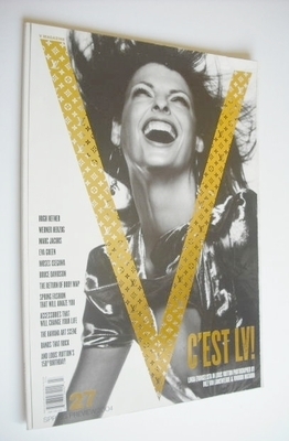 <!--2004-03-->V magazine - Spring Preview 2004 - Linda Evangelista cover