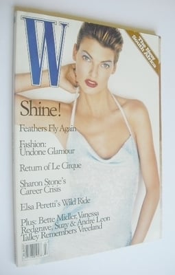 <!--1997-02-->W magazine - February 1997 - Linda Evangelista cover