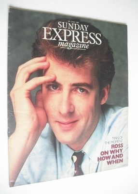 Sunday Express magazine - 28 June 1987 - Jonathan Ross cover
