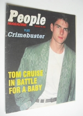 <!--1989-11-12-->People magazine - 12 November 1989 - Tom Cruise cover