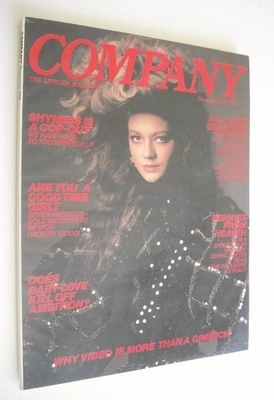 Company magazine - December 1981 - Sophie Ward cover