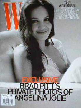 <!--2008-11-->W magazine - November 2008 - Angelina Jolie cover
