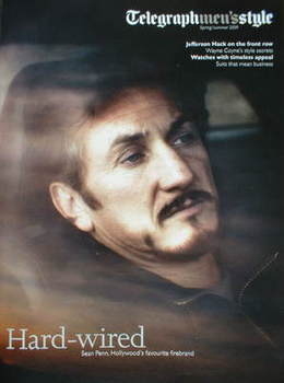 Telegraph Style magazine - Sean Penn cover (Spring/Summer 2009)