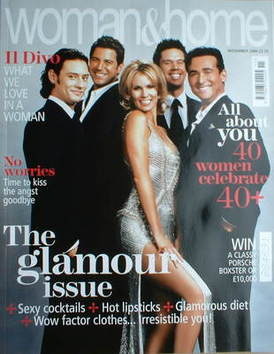 Woman & Home magazine - November 2006 (Il Divo and Leigh Zimmerman cover)