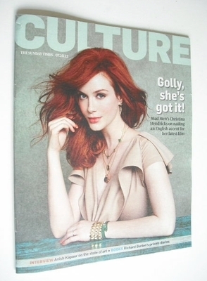 Culture magazine - Christina Hendrick cover (7 October 2012)
