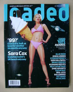 <!--1999-07-->Loaded magazine - Sara Cox cover (July 1999)