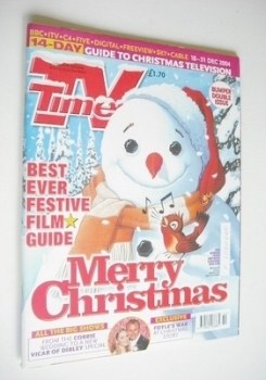 TV Times magazine - Merry Christmas cover (18-31 December 2004)