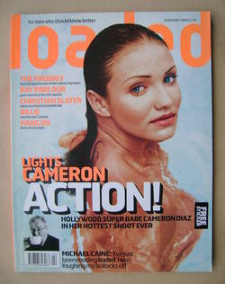 <!--1999-02-->Loaded magazine - Cameron Diaz cover (February 1999)