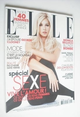 French Elle magazine - 8 October 2007 - Monica Bellucci cover