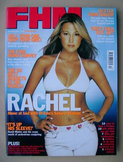 FHM magazine - Rachel Stevens cover (December 2001)